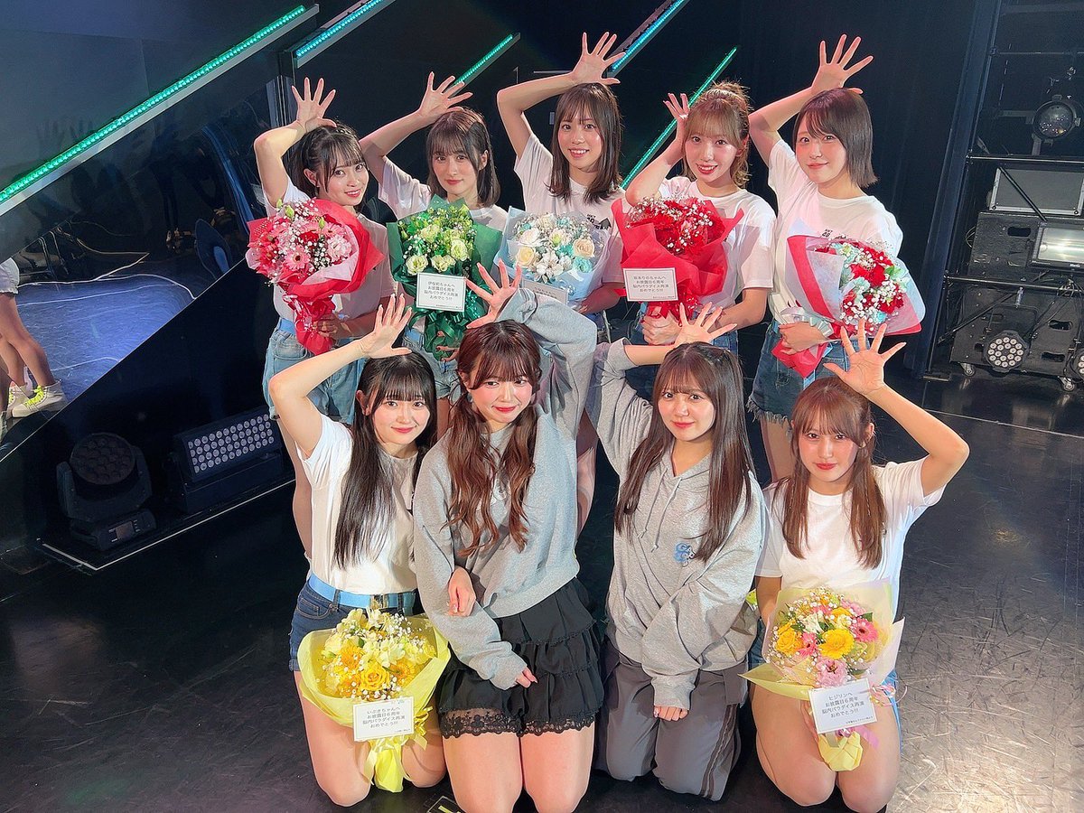 HKT48 5期生 6周年「脳内パラダイス」 公演 配信終了しました