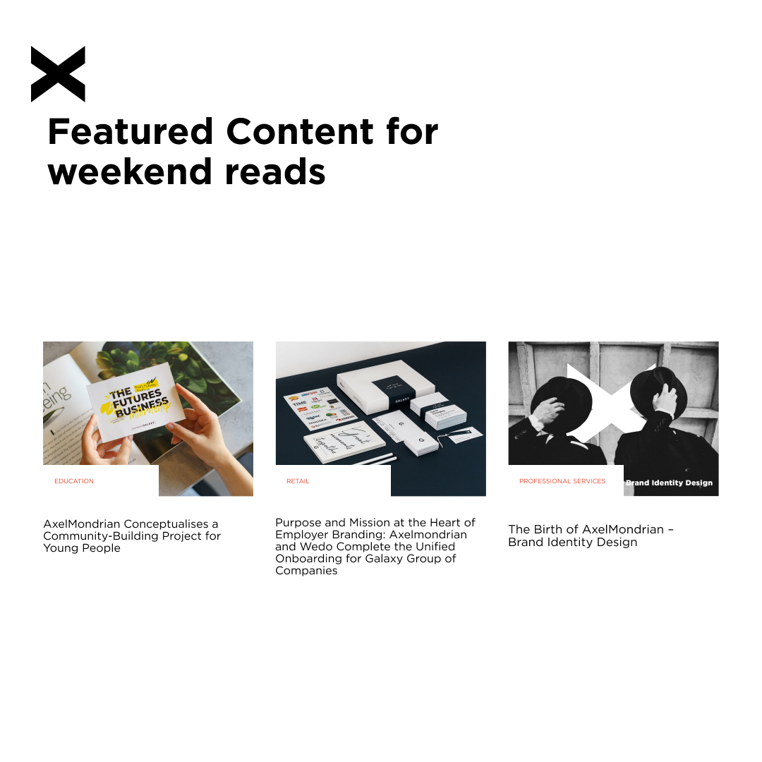 AxelMondriancom's tweet photo. Weekend reads: At AxelMondrian, We Love Crafting Cases—Here Are Some Highlights Featured on World Brand Design Society Pages. https://t.co/V9h62n3dze

#AxelMondrian #Design #Branding https://t.co/S1XvUdJGsG