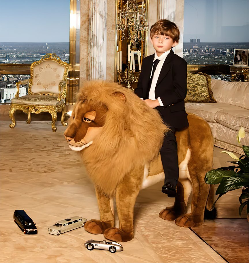 merts_eth's tweet image. Found something different

Barron Trump had a famous photoshoot with this pet lion, $Roary years ago

dev was in the photoshoot and have the real one in possession. Feels like a good story. Basically Barron trumps pet coin

HRi6HeezP3o4sAo5x4SDLKALFa5VMkeF6YuuRy4vpump