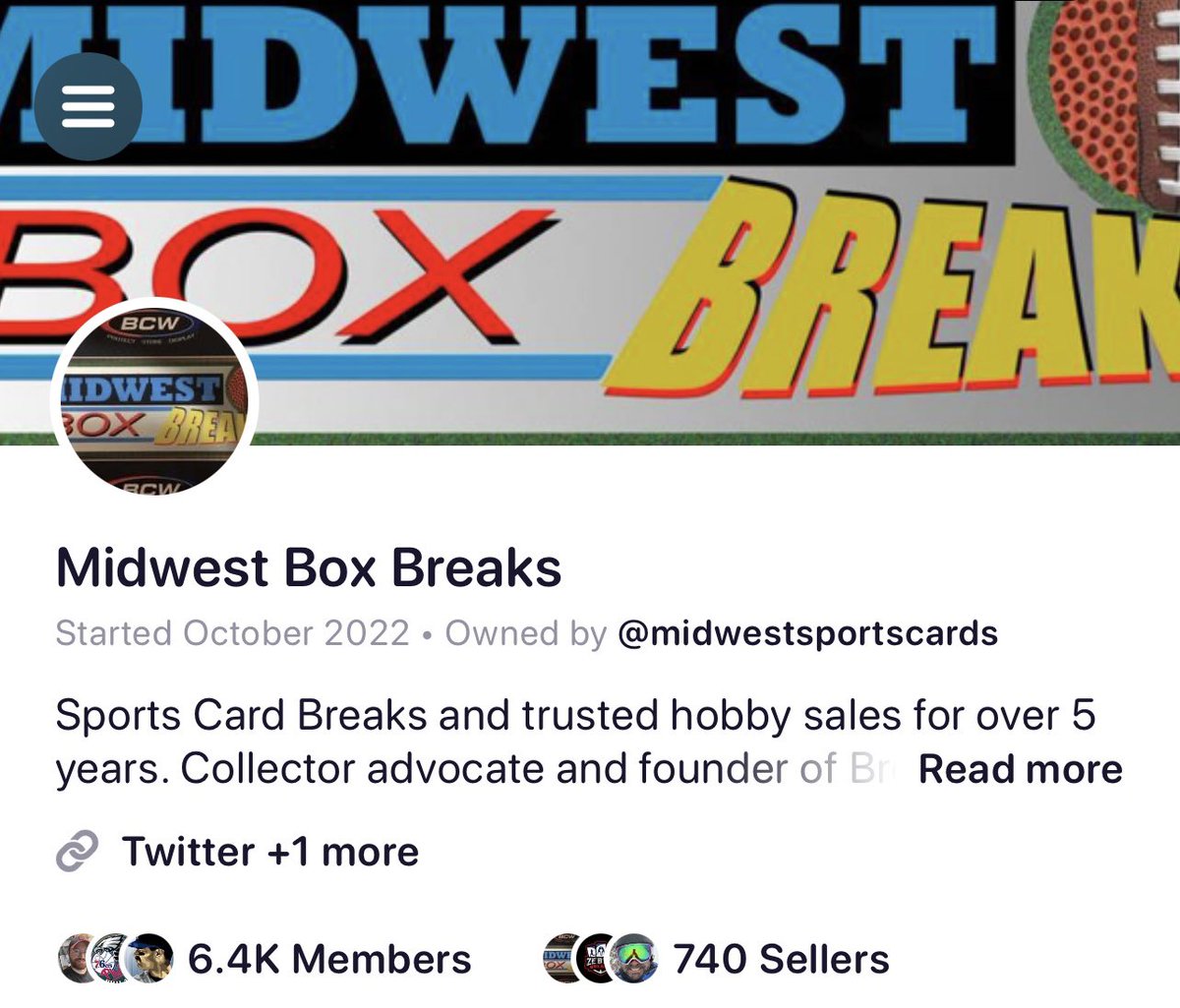 midwestboxbreak's tweet photo. 🤔 Have you checked out the MBB Card  Community Marketplace? 

Search/filter features make it easy,
Every listing backed 100%. 

Payments through Stripe &amp; PayPal are safe and easy. 

Send offers!

👉740 sellers 👉6455 members

You can also apply to sell👇
https://t.co/lp1AYkodIc https://t.co/cgJea0jgLG