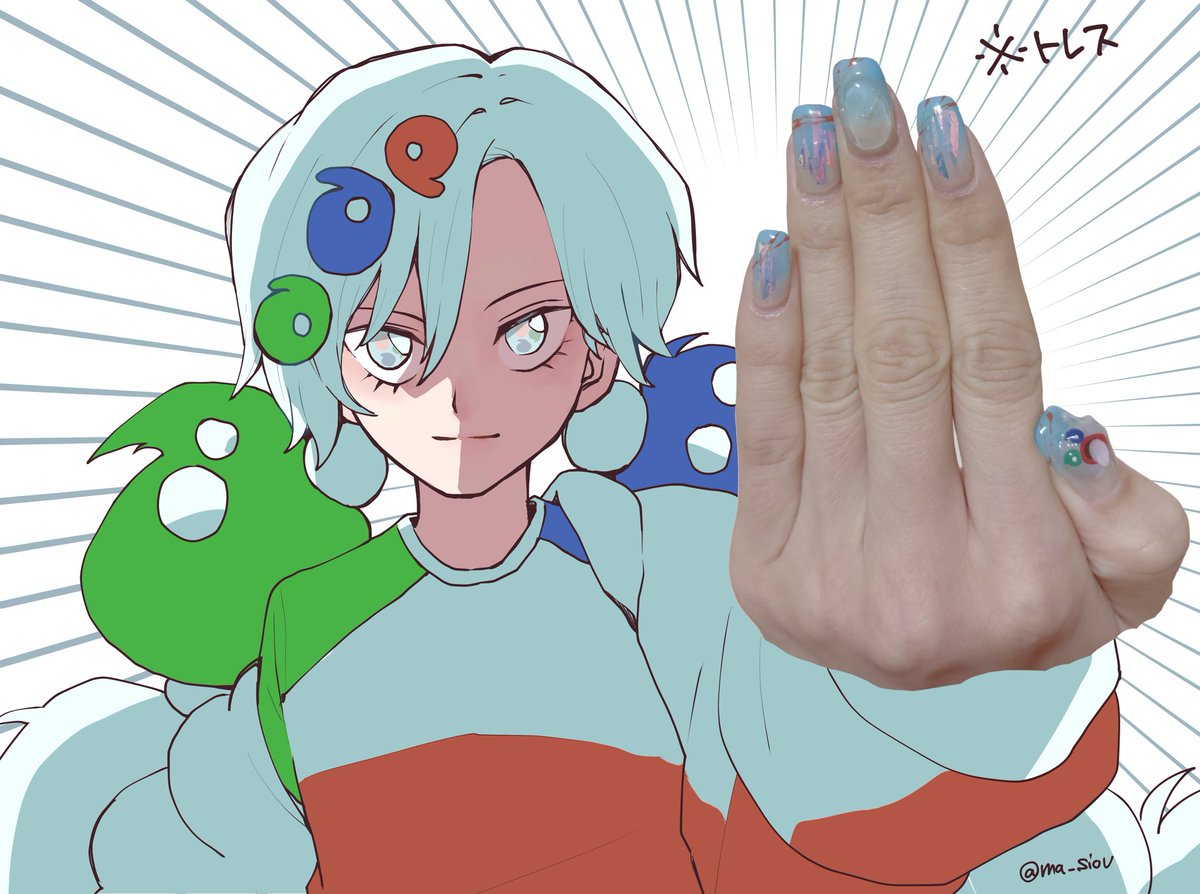 ma_siov's tweet photo. GRAND POP ODYSSEY楽しみすぎてPAS TASTAネイルにしました💅
#make_pastasta https://t.co/nCJIkGmapy