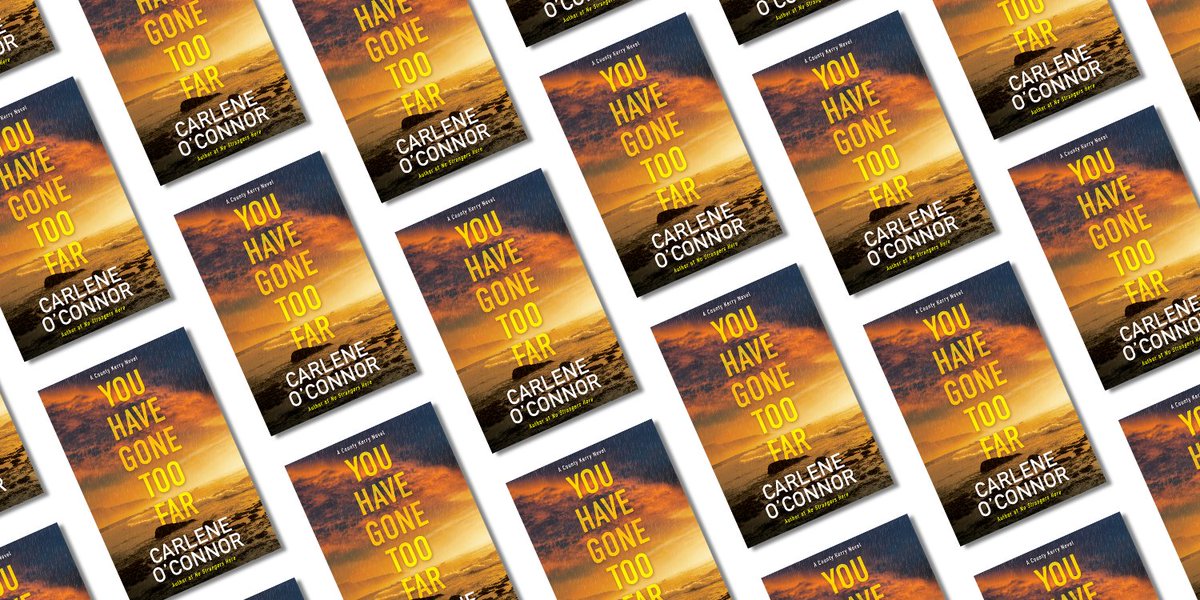 A Remote Village. A Dark Secret. A Life on the Line. A chilling thriller from Carlene O'Connor, YOU HAVE GONE TOO FAR lures you into a mystery where the clock is ticking and the only hope could lie in the truth behind a mysterious cult. ow.ly/ZGzM50Ub0a6