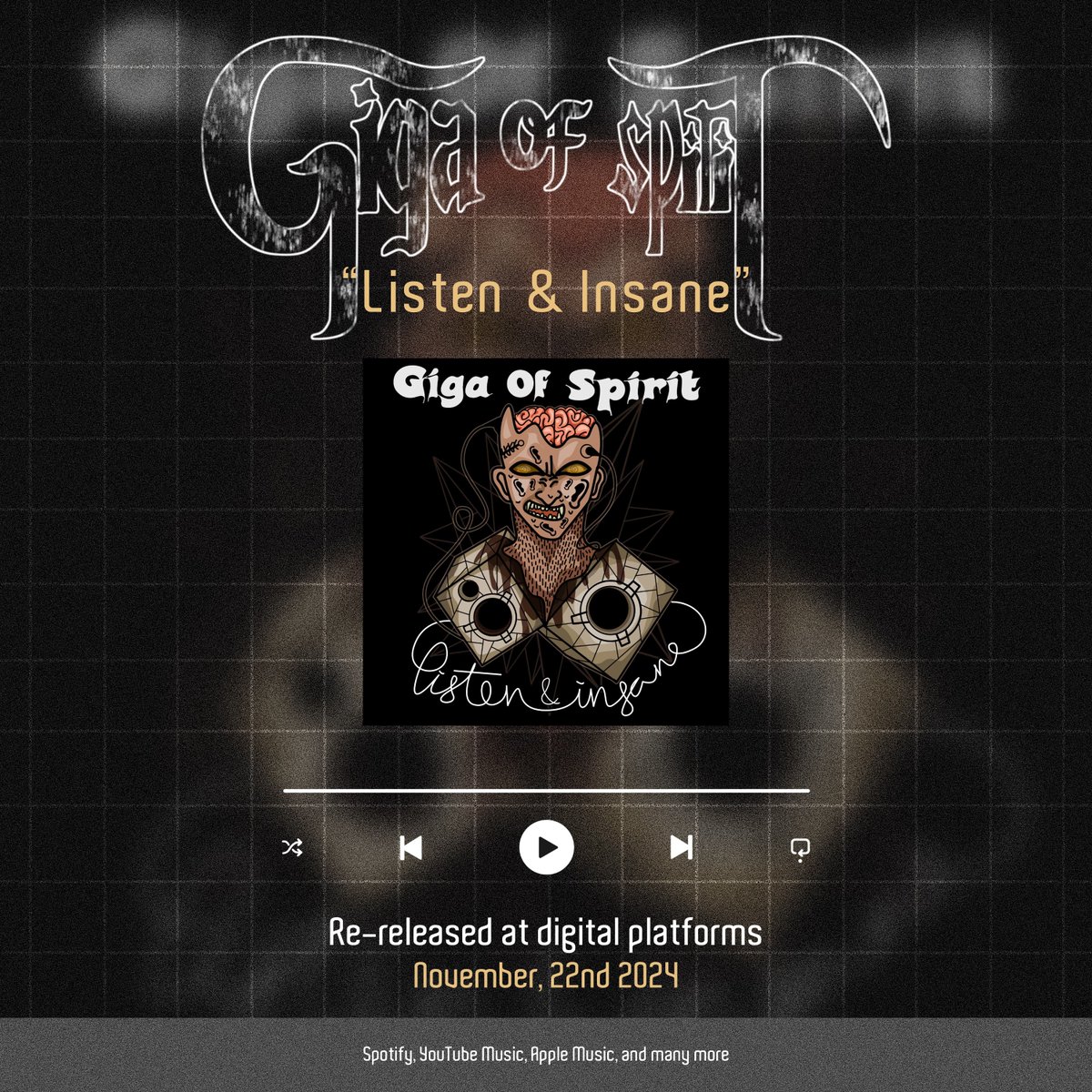 "LISTEN &amp; INSANE" (2012) telah dirilis kembali di semua digital platform, SILAKAN DINIKMATI

linktr.ee/giga.of.spirit