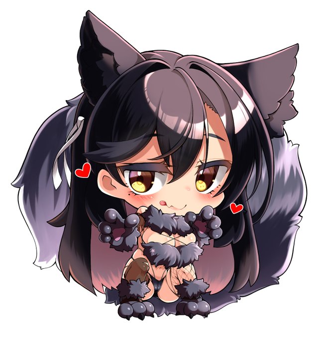 デフォルメ🐺愛宕

#アズールレーン
#AzurLane 