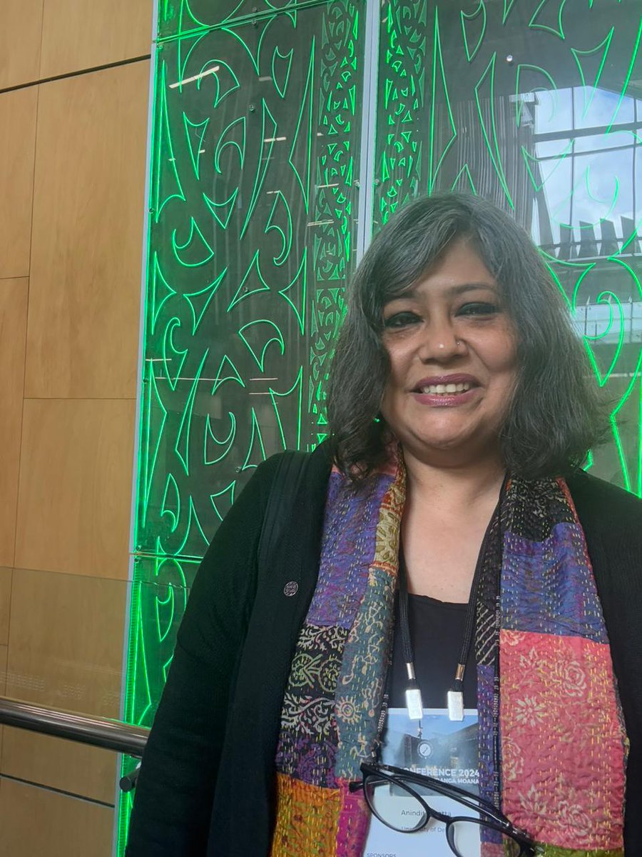 Moments from the NZGS 2024 at University of Waikato, Tauranga, my first international conference after being elected  Vice President IGU @IGU_Online_
What an inspiring, energy filled and inclusive space, proud to wear my hard earned IGU pin here