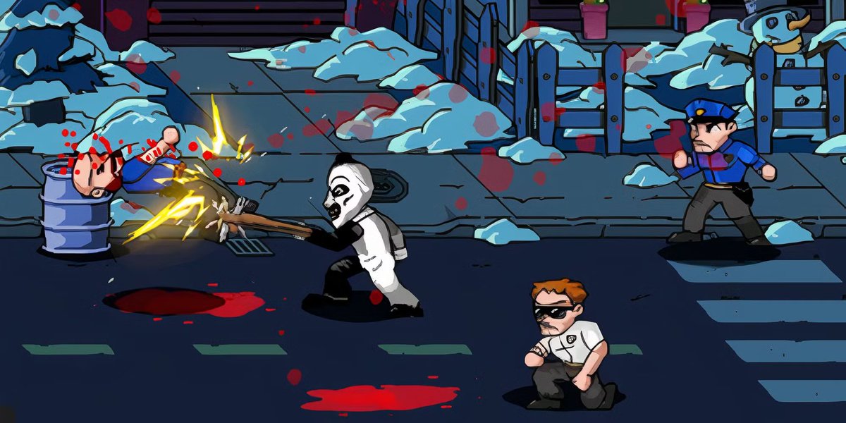 BaneApe5's tweet image. @TerrifierGame @REL3VO @damienleone update on the canvas I started 👀 Yall be sure to go Wishlist it now 🎮! 🔥🔪what yall think ?!#Terrifier #TERRIFIER #terrifiergame #arttheclown #artcade