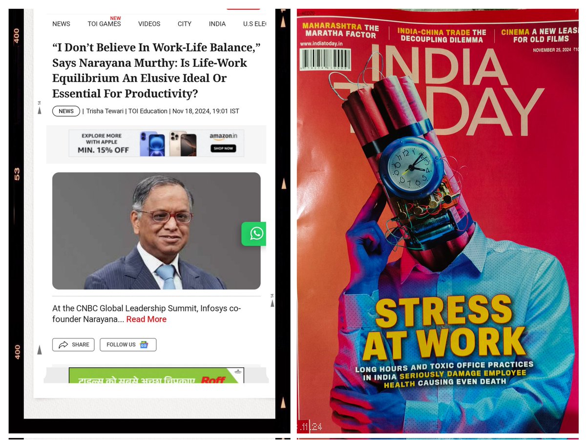 indfunda's tweet photo. Two stark realities of Modern India!!

Which one is right?! https://t.co/N70ilim4LY