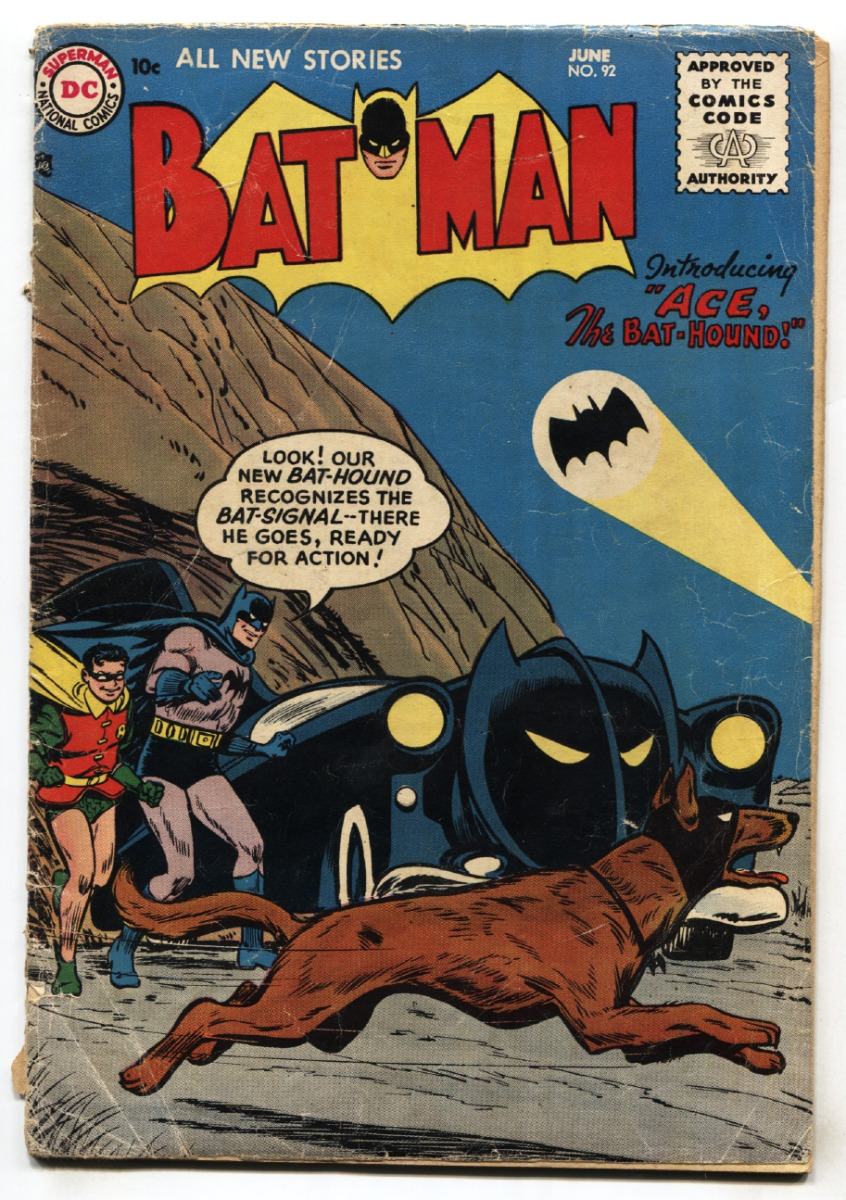 john_baron's tweet photo. Batman June 1955
Featuring 'Bat Hound' 🐶 https://t.co/f1X0Zamv30
