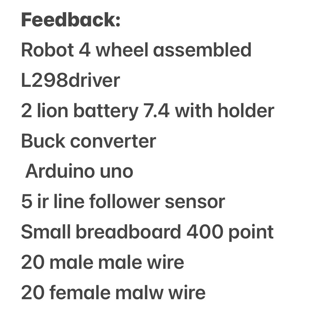 electronic_cs's tweet image. وفرنا أغراض مشروع ترانزمشن و فيدباك👏🏻

…tronics-components-store.company.site/products/Trans…

@AUM_only1