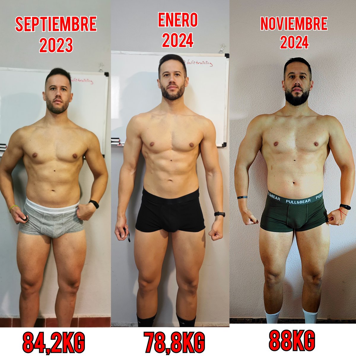 dafitraining's tweet photo. Evolución de mi preparación para 

WNBF 2026🎯

@dafitraining 

#culturismo   #culturismonatural #bodybuilding #gym #Gimnasio  #cambiofisico https://t.co/5Segz95iXZ