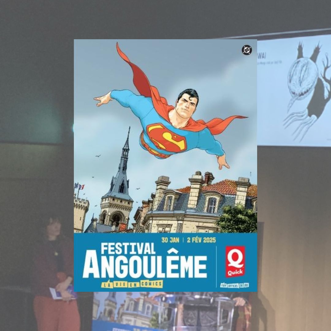 FIBD 2025 : Le prochain festival pousse vers l’international, la jeunesse et les burgers: bit.ly/FIBD25
 
🔎 Jeudi 21 a eu lieu la conférence de presse de la 52e édition du <a href="/bdangouleme/">Festival d'Angoulême</a> qui présentait la programmation artistique et les grands axes pour cette édition.