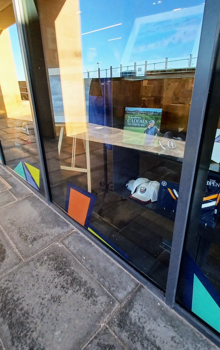 A great thrill to see my great friend David Coyne's book 'St Andrews Caddies to the Fore' in the window of <a href="/WorldGolfMuseum/">The R&A World Golf Museum</a> We are so proud...Fore!

#standrewscaddies #golfbook #standrews <a href="/RandA/">The R&A</a>