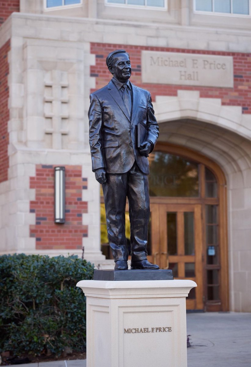 MattyRom's tweet image. I am so proud of our @OUFacilities team. They came together to make an idea a reality. I’m honored that we could be a small part of recognizing the legacy &amp;amp; generosity of the late Michael F. Price. This project was especially meaningful as a proud graduate of the @OUPriceCollege.