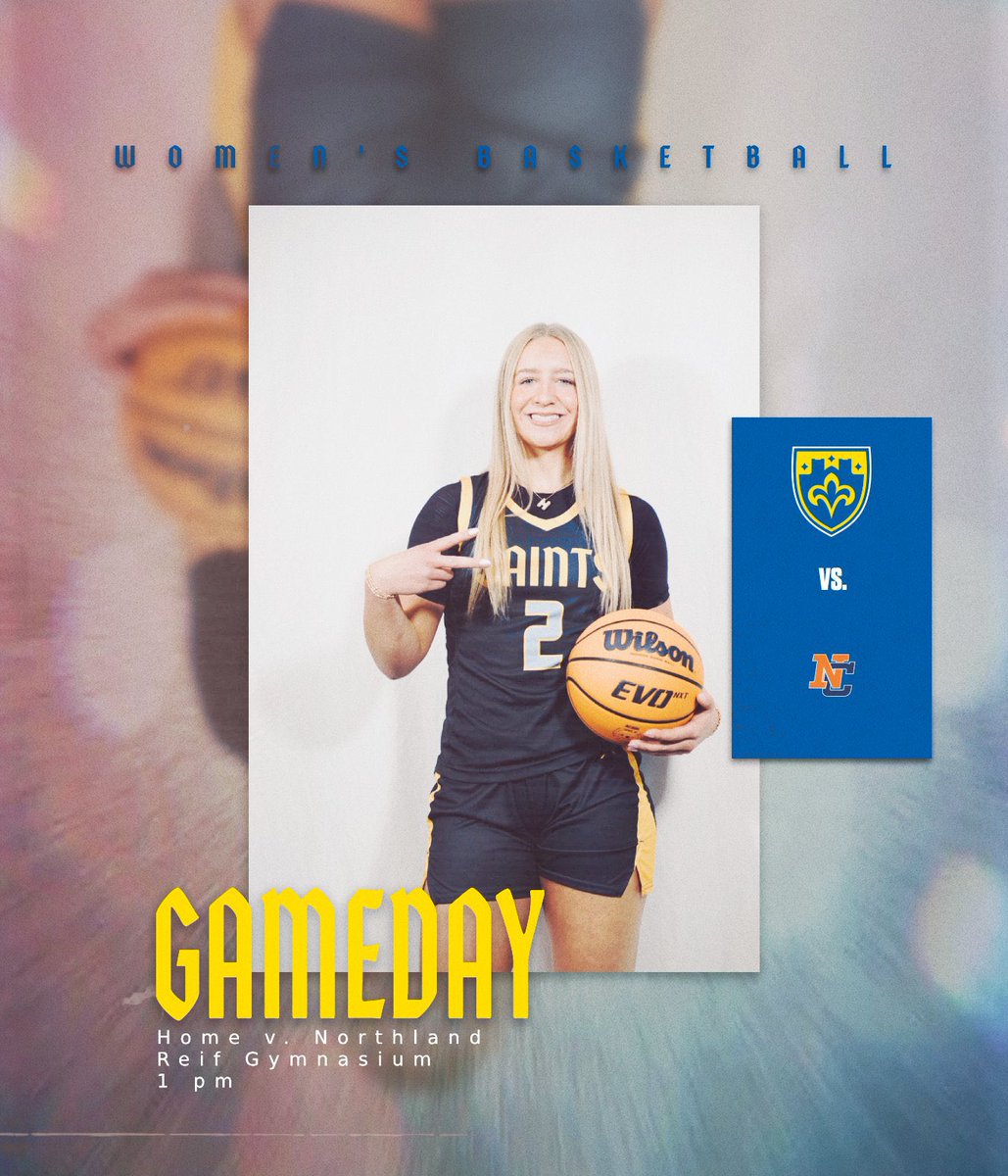 Wake up, it’s game day!!!

Home v. Northland
⏰ 1 pm
📺 miacsportsnetwork.com/stscholastica/