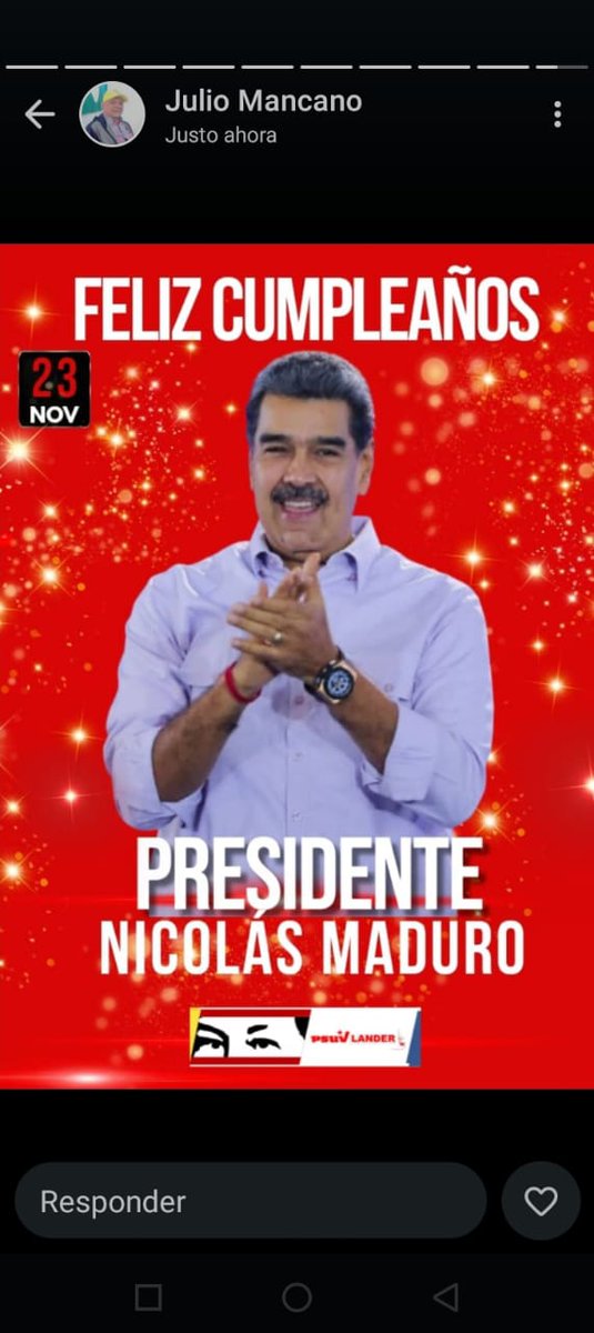 Dios te bendiga camarada feliz cumpleaños venceremos