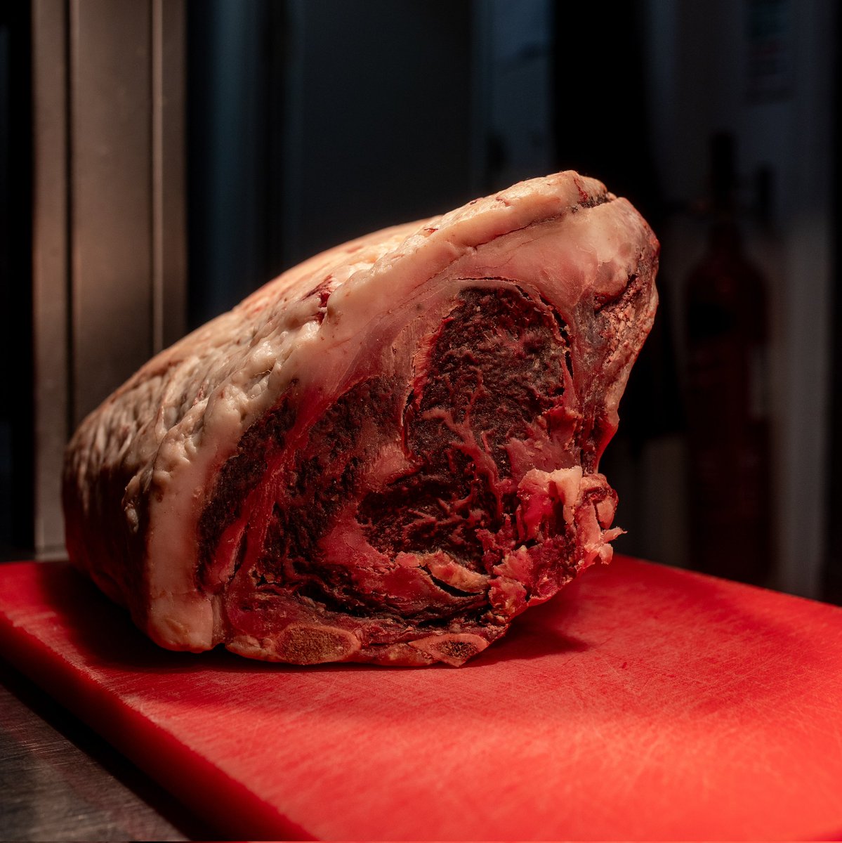 CHEF'S SPECIAL! Fantastic texture, flavour, and value - Bone on Cote de Boeuf of Irish Wagyu for Two Sharing, served with delicious Sides and Sauces. Melt in your mouth tender grass fed and dryaged Irish Beef, perfect for date night or sharing with friends! #irishbeef #wagyu