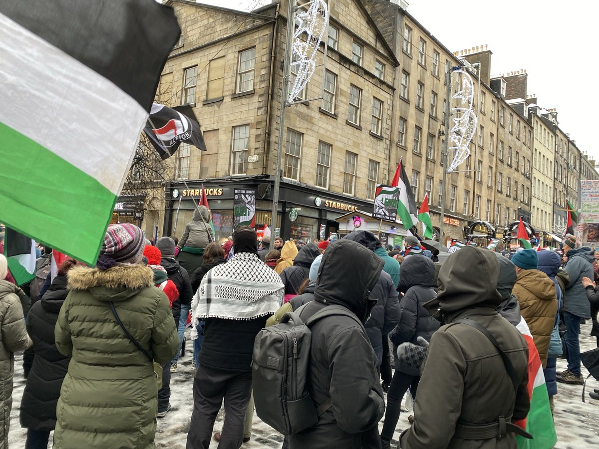 anitaacommunity's tweet photo. And again despite the weather. #ceasefirenow https://t.co/thj9tlWsPk
