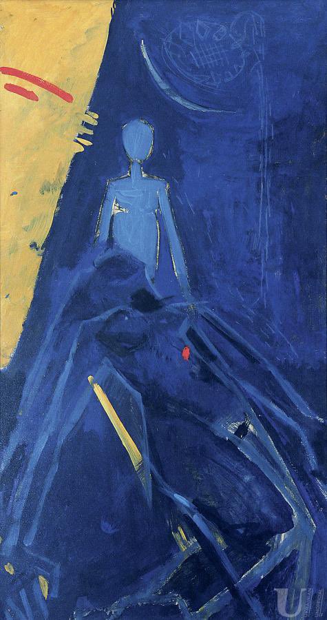 “Blue boy, Holodomor” by Alla Horska. It was forbidden for a very long time to talk about Holodomor. I don’t know full story about my family that survived it in Kyiv and  Vinnytsya regions. Many artists reflected on this tragedy. It is essential to remember the genocide.
