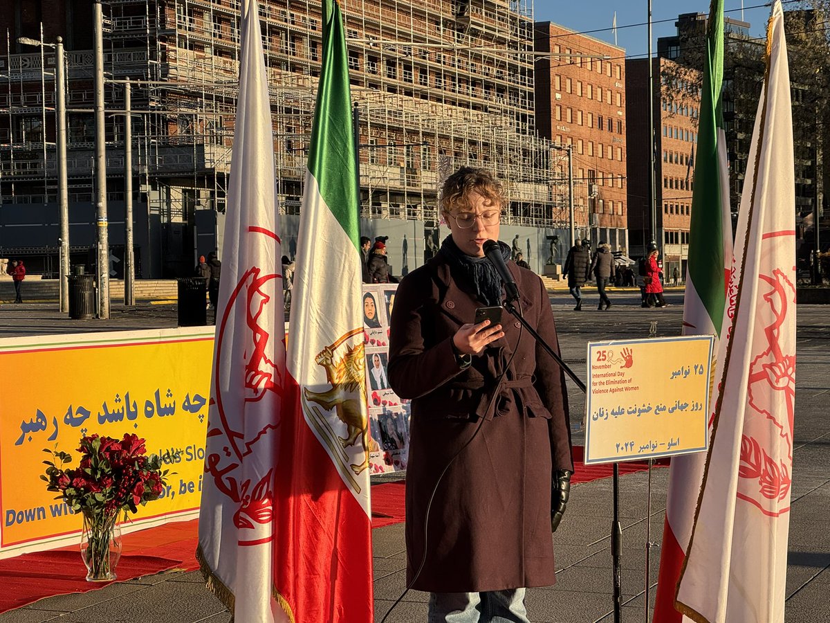 behrouz__'s tweet image. #Oslo 23.11.2024: Markering for avskaffelse av vold mot kvinner i Iran 

Iranere i Oslo samlet seg foran Nobels Fredssenter @NobelPeaceOslo for å markere Internasjonal dag for avskaffelse av vold mot kvinner. Vold mot kvinner og jenter er et av de mest systematiske og utbredte…