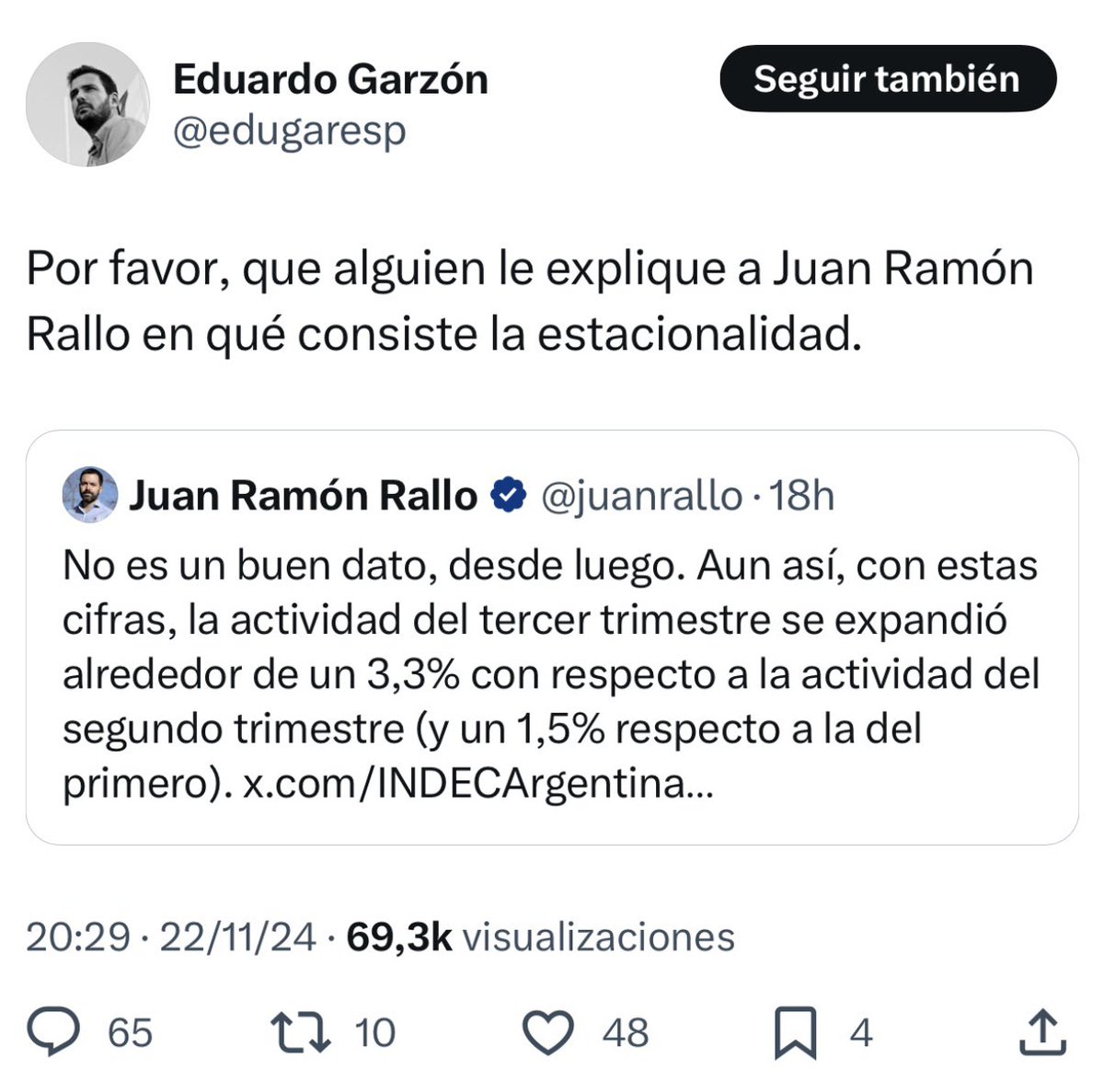 Juan Ramón Rallo tweet media