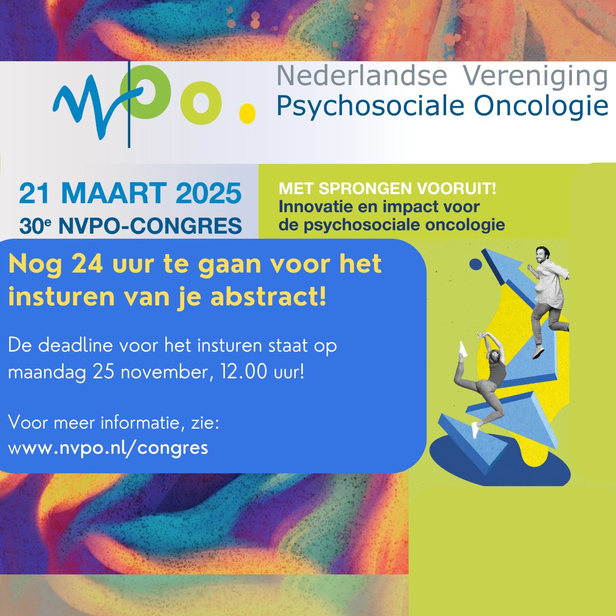 Nog 24 uur om je abstract in te dienen!