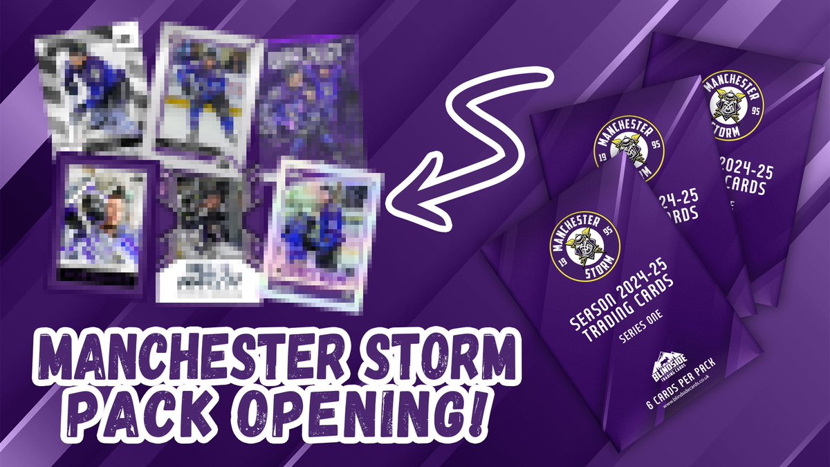 ⚡️SNEAK PEAK and GIVEAWAY TIME! ⚡️

Join Karl as he opens 4 booster packs of the latest Manchester Storm 24-35 Series One Trading Cards! 

WATCH - youtu.be/JlkxF8Baluk

Everything he pulls in this video, will be available to win. 

To enter -

- Like and Repost this post
-
