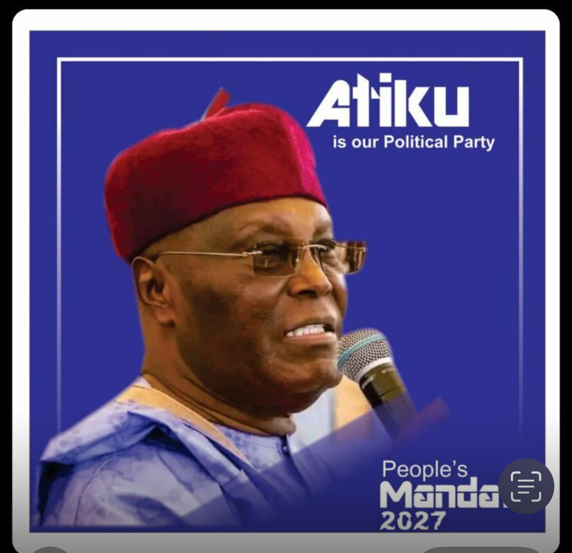 ⁦<a href="/atiku/">Atiku Abubakar</a>⁩ is a political Party. Wherever he goes we follow! Repost if you agree with me and like if you go with him. ⁦<a href="/BBCWorld/">BBC News (World)</a>⁩ ⁦@AAConnetNorth⁩ ⁦<a href="/GovernorAUF/">Ahmadu Umaru Fintiri</a>⁩ ⁦<a href="/B_ELRUFAI/">Hon. Mohammed Bello El-Rufai</a>⁩ ⁦⁩ ⁦<a href="/AdamuAtikuA/">Adamu Atiku A</a>⁩ ⁦<a href="/PeterObi/">Peter Obi</a>⁩ ⁦⁦<a href="/realDonaldTrump/">Donald J. Trump</a>⁩