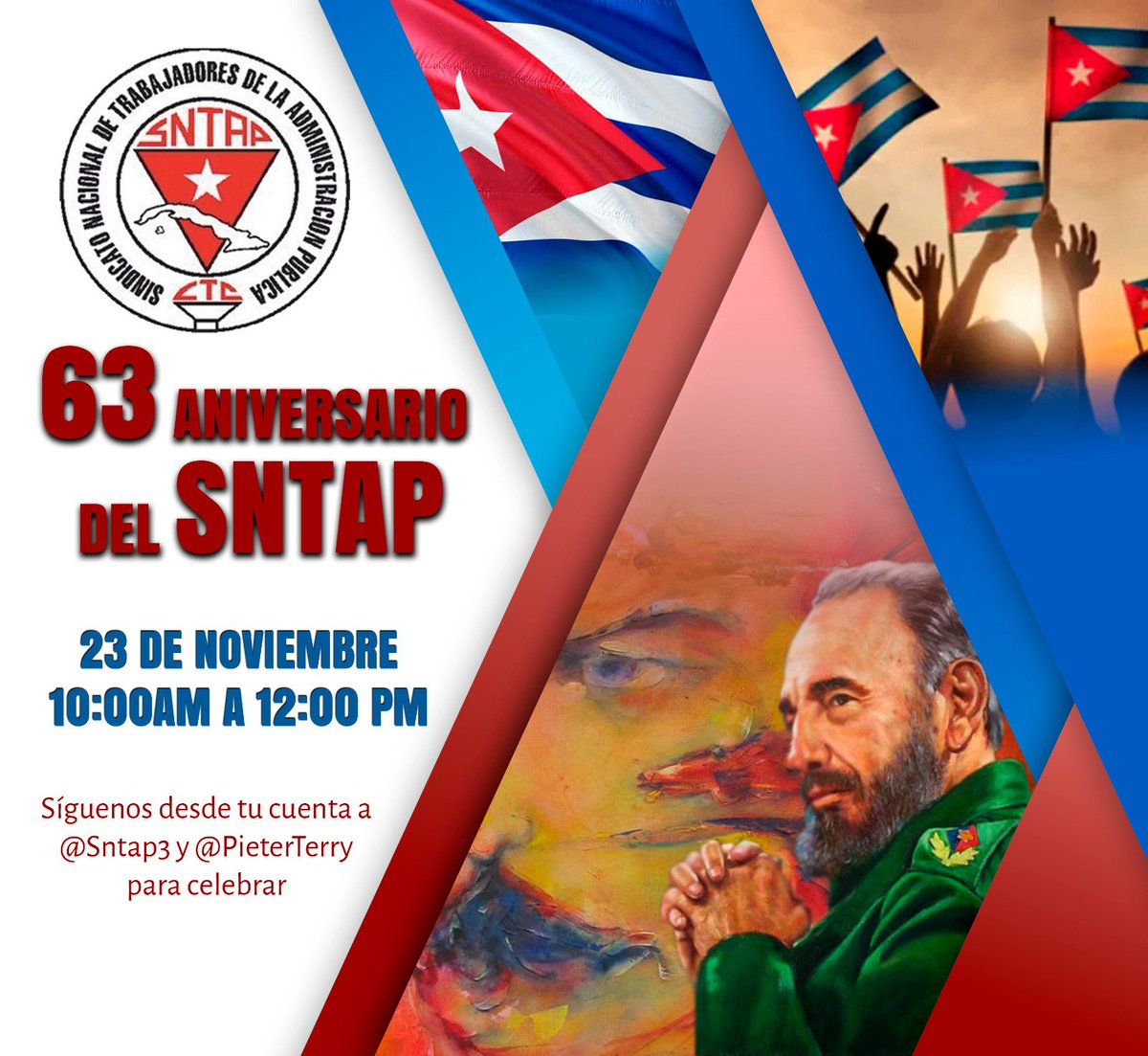 Muchas felicidades para todos los trabajadores bancarios,  hoy se cumple un aniversario más de la fundación de nuestro  sindicato( SNTAP).  Feliz Cumpleaños