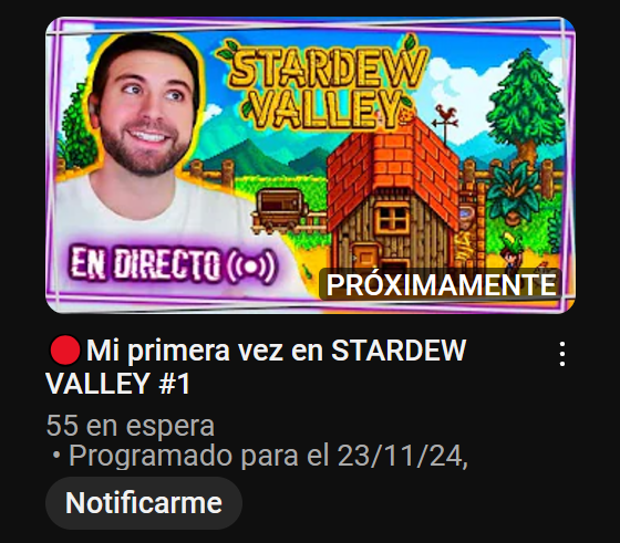 Lawyevil's tweet photo. Tuve ese sueño otra vez 💗 @vegetta777 @ConcernedApe https://t.co/VJKBD2cHAC