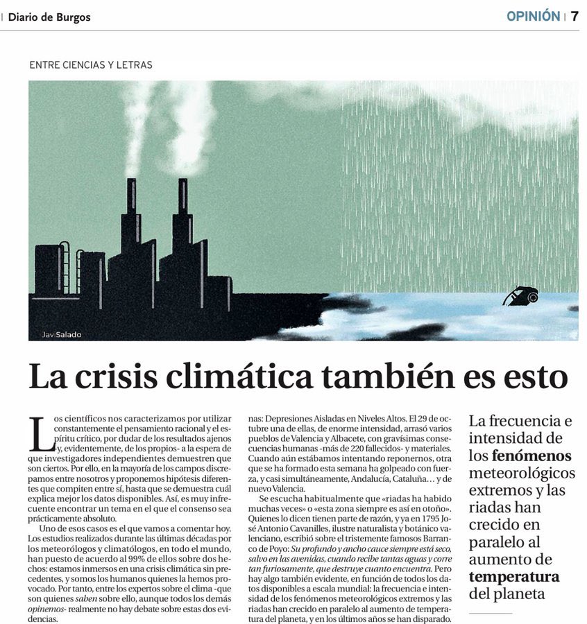 “La crisis climática también es esto”: mi artículo del domingo pasado en la sección #EntreCienciasYLetras de <a href="/diariodeburgos/">Diario de Burgos</a> 

diariodeburgos.es/noticia/z41ef6…