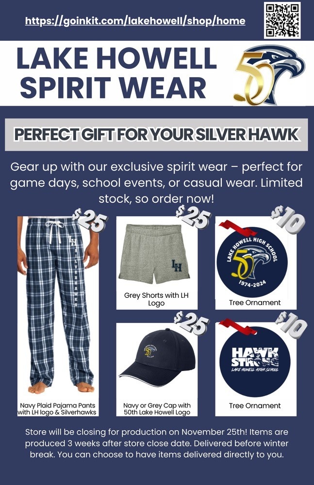 PTSA - Spirit Wear! - Gear up with our exclusive spirit wear - perfects for game days or school events. Limited stock, order now!

goinkit.com/lakehowell/sho…