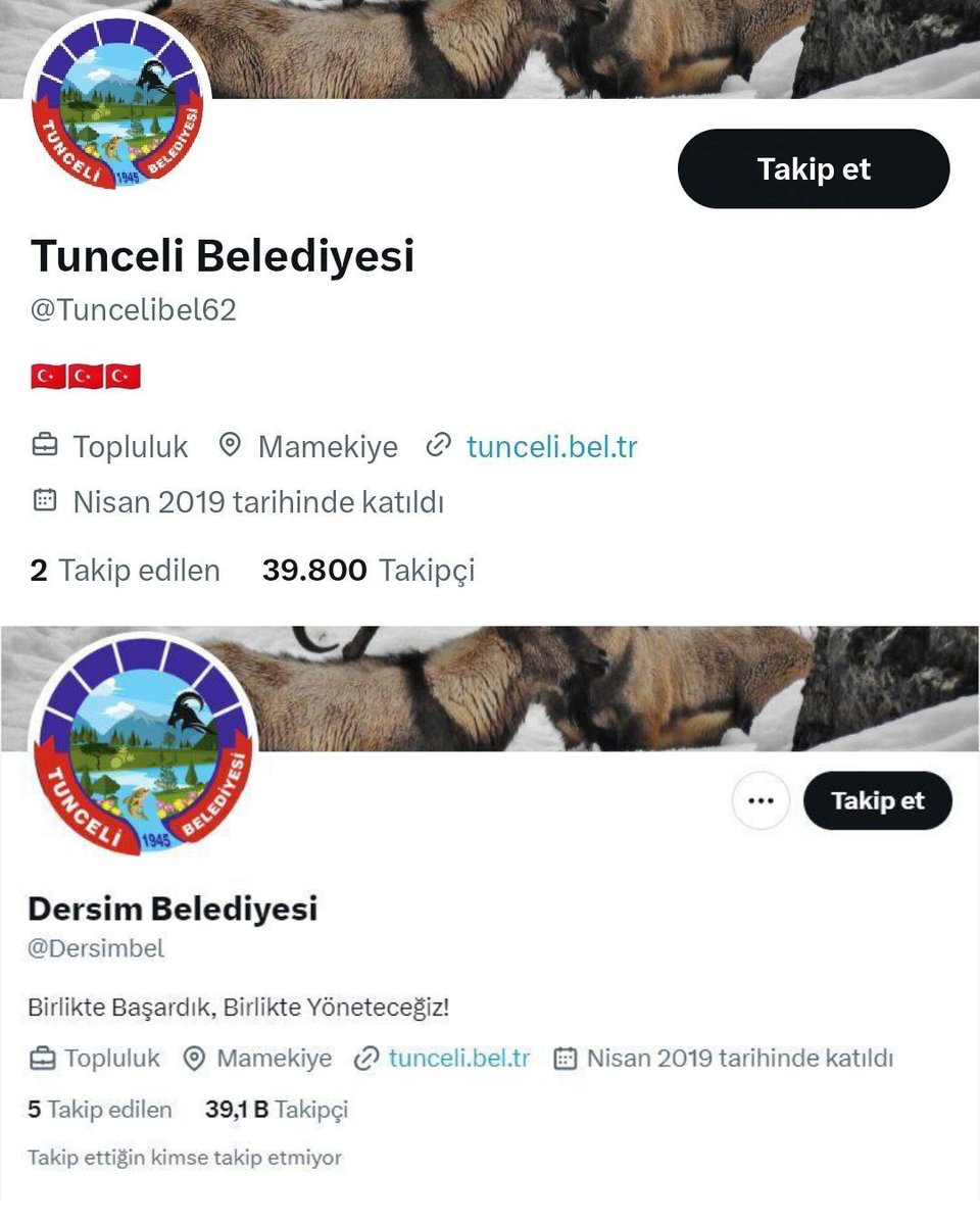 bosunatiklama's tweet photo. Kayyum atanan Tunceli Belediyesi'nde makam odasına Atatürk tablosu asıldı.

• Dersim Belediyesi olan X hesabının ismi de Tunceli Belediyesi olarak değiştirilip, Türk bayrağı eklendi. https://t.co/WHCbHCmopy
