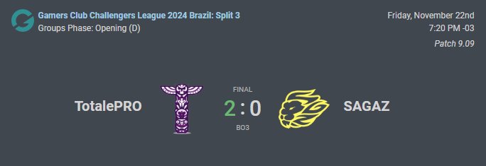 Começamos com o pé direito!
2x0 vs Sagaz

Acreditar é preciso 🥷🥷
