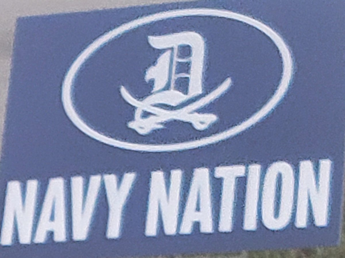 TreyLucy13's tweet photo. Gooooooood morning, Navy Nation!!!!!! Game Day! Get out and support @GeneralsFootbal as the battle King George today at 1:30pm in the pit. #BleedNavy https://t.co/quLPma8HKD