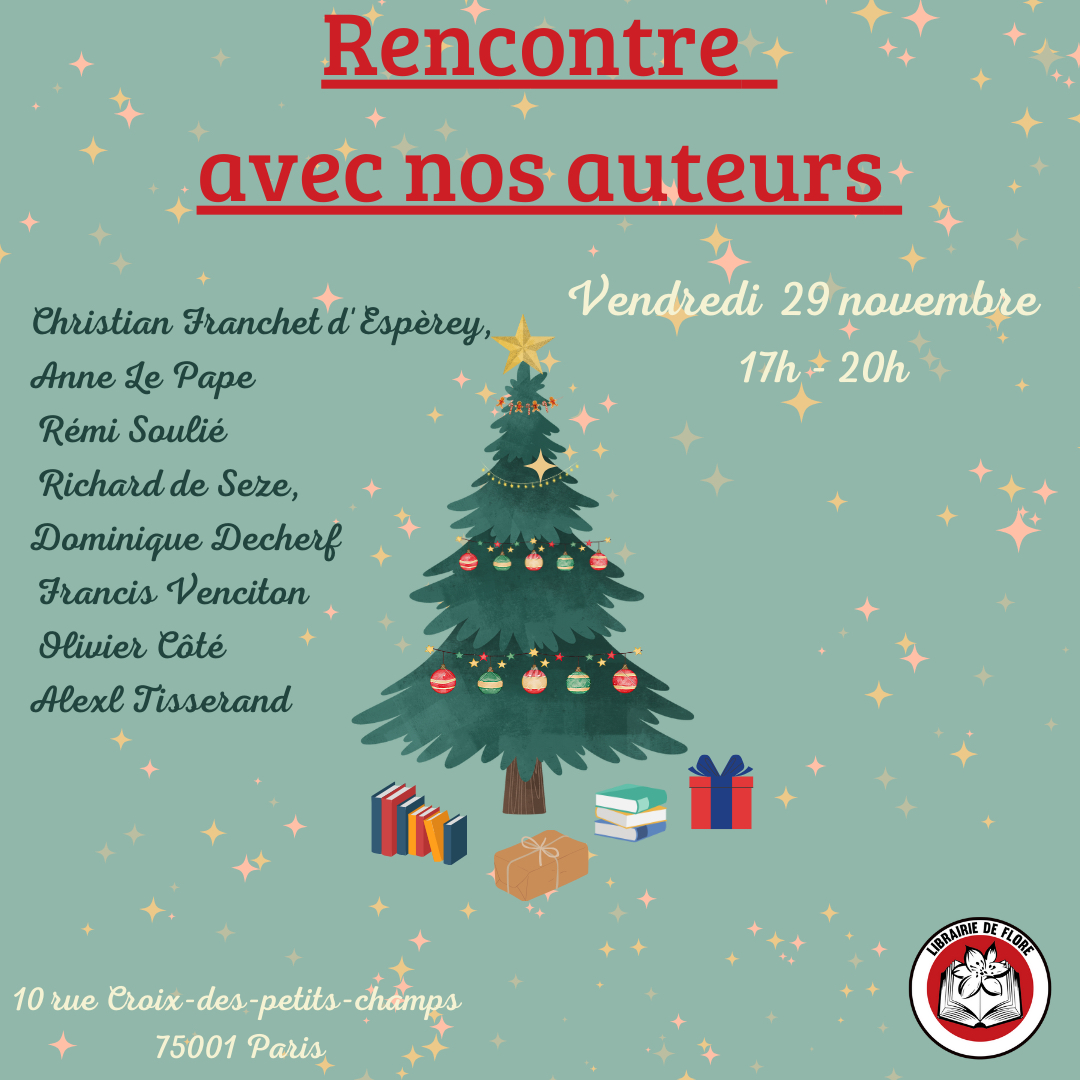 AF__Paris's tweet photo. ✒️ Le vendredi 29 aura lieu une rencontre avec nos auteurs, l'occasion d'échanger avec eux et de faire dédicacer vos futurs cadeaux de Noël !

🍷 Et comme tous les ans, seront servis du vin chaud et des douceurs faites maison.

Venez nombreux ! https://t.co/sh8d3ngvvd