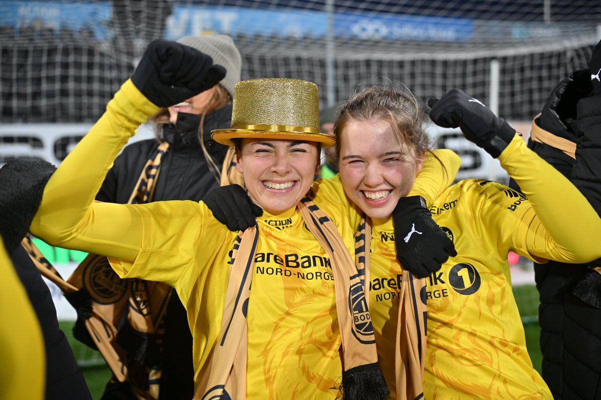 Glimt's tweet photo. Toppserien 2025! 💛 https://t.co/igWAaw9N45