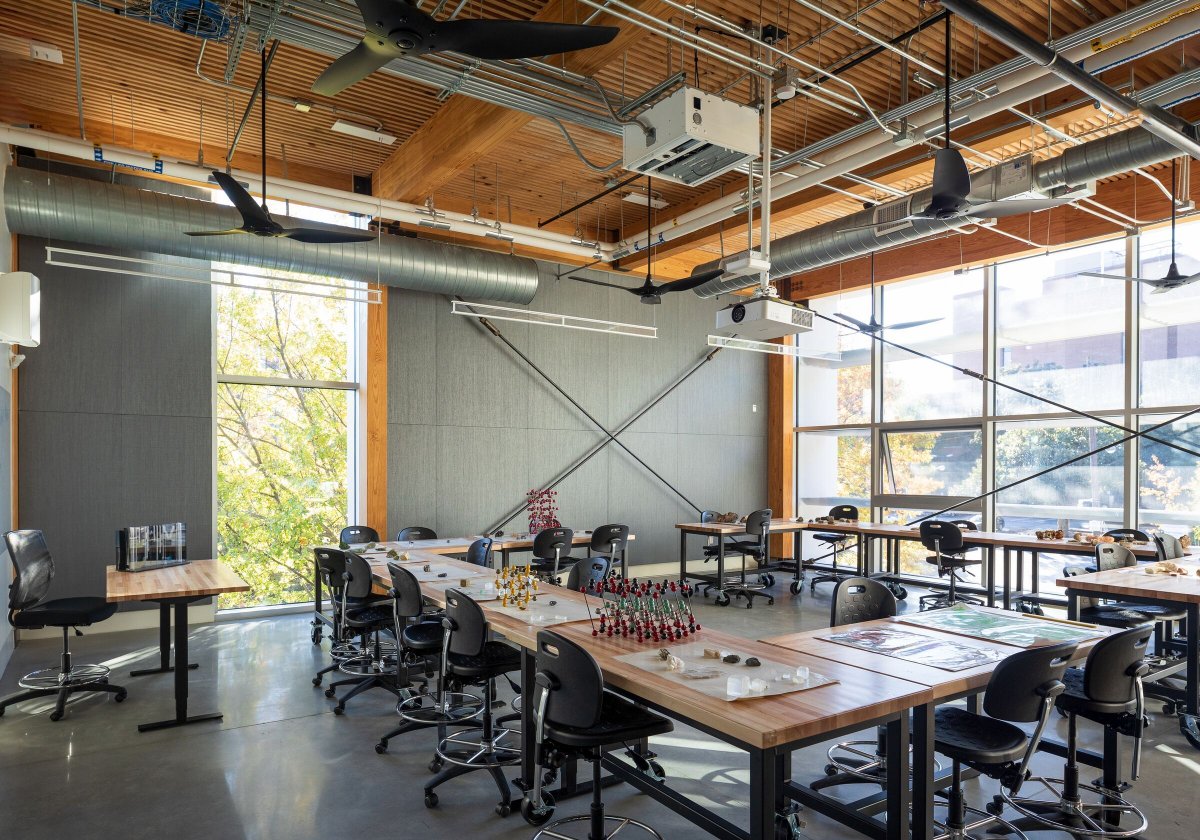 The Kendeda Building designed by The Miller Hull Partnership features <a href="/fluxwerx/">Fluxwerx</a>'s View 
buff.ly/2Zrsfgn