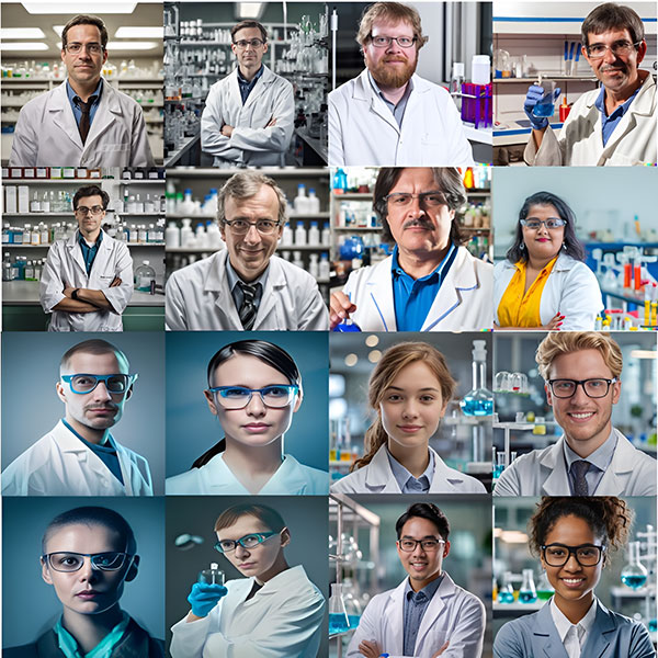 ACS Pressroom (@acspressroom) on Twitter photo When prompted to create portraits of “chemists,” AI doesn’t get it quite right: The diversity of the U.S. chemistry enterprise is missing. See more AI-generated images in the <a href="/ACSDivCHED/">ACS DivCHED</a> #JChemEd study: acs.org/pressroom/pres… When prompted to create portraits of “chemists,” AI doesn’t get it quite right: The diversity of the U.S. chemistry enterprise is missing. See more AI-generated images in the <a href="/ACSDivCHED/">ACS DivCHED</a> #JChemEd study: acs.org/pressroom/pres…