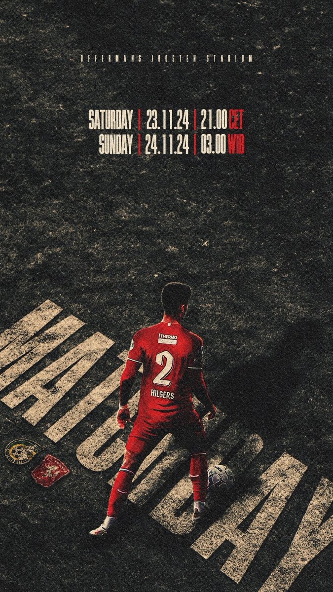 Game day is here, and I’m ready to leave everything on the pitch!Watch me and my team, FC Twente, take on Fortuna Sittard in a clash that’s set to shake the stadium. Every moment counts, and tonight, we make history together.  Don’t miss it!
