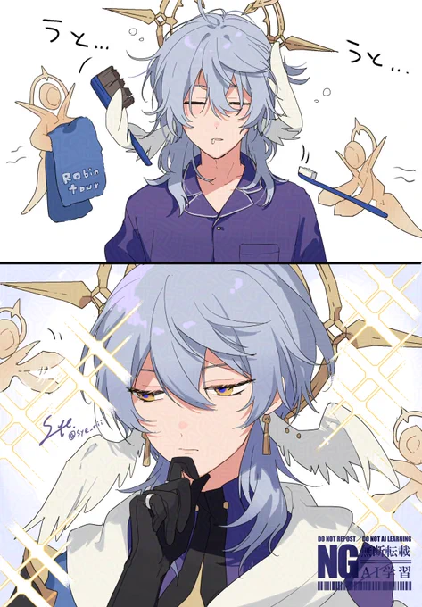 サンデーの羽、好き
#HonkaiStarRail #HoYocreators #SundayHSR #HSRFanart 
