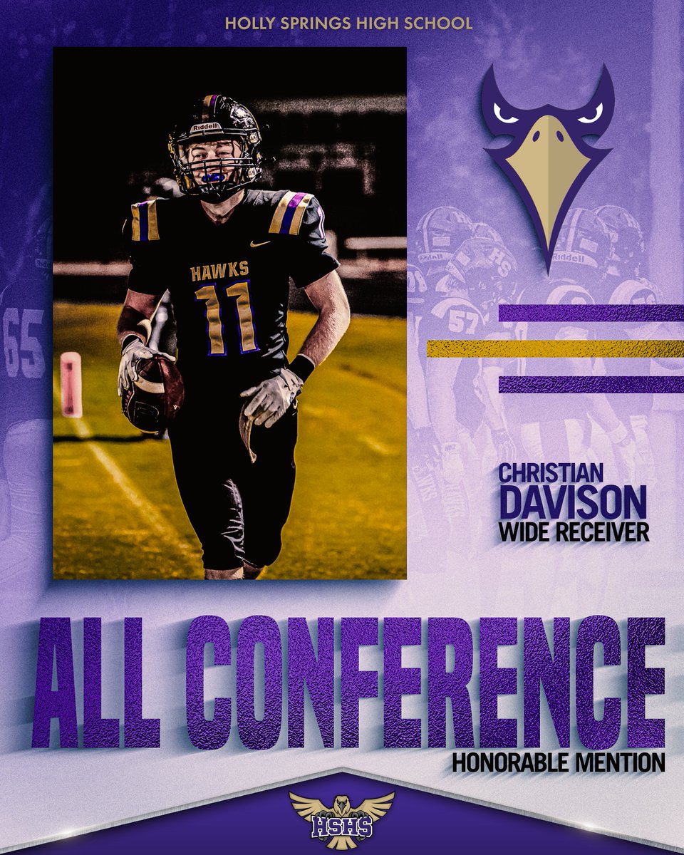 Congratulations to WR Christian Davison for making the 2024 SWAC Honorable Mention All-Conference team