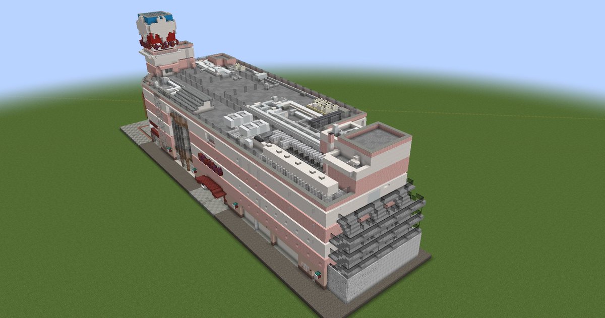 イトーヨーカドー春日部店作りました
塔屋はサトーココノカドー仕様です🦇
#Minecraft