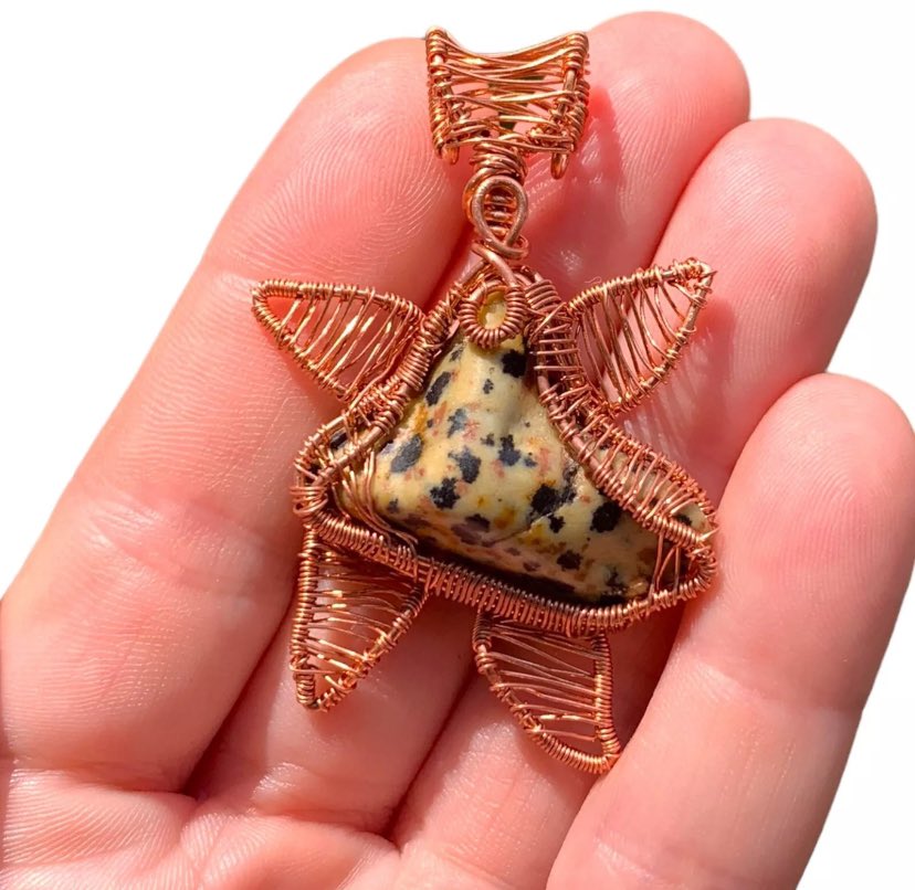 🛍️The cutest starfish pendant ever!😱

👇Click the link below to claim or make me an offer today!👇

On sale now! 🤩

Check out Rare Dalmatian Jasper Copper Wire Wrap Starfish Pendant Necklace Animal Jewelry ebay.us/iFRw92 #eBay via <a href="/eBay/">eBay</a>