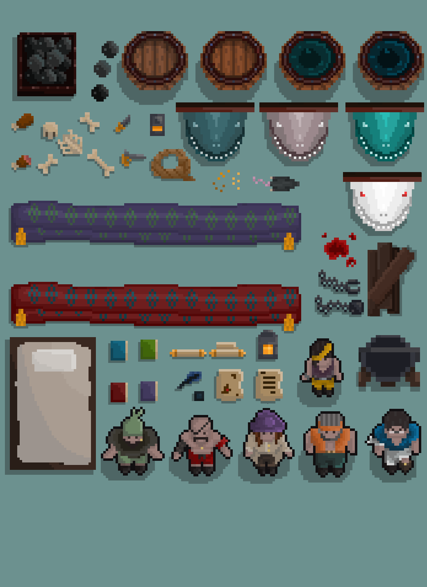 Red Rogue Sea | Firemage Studios tweet media