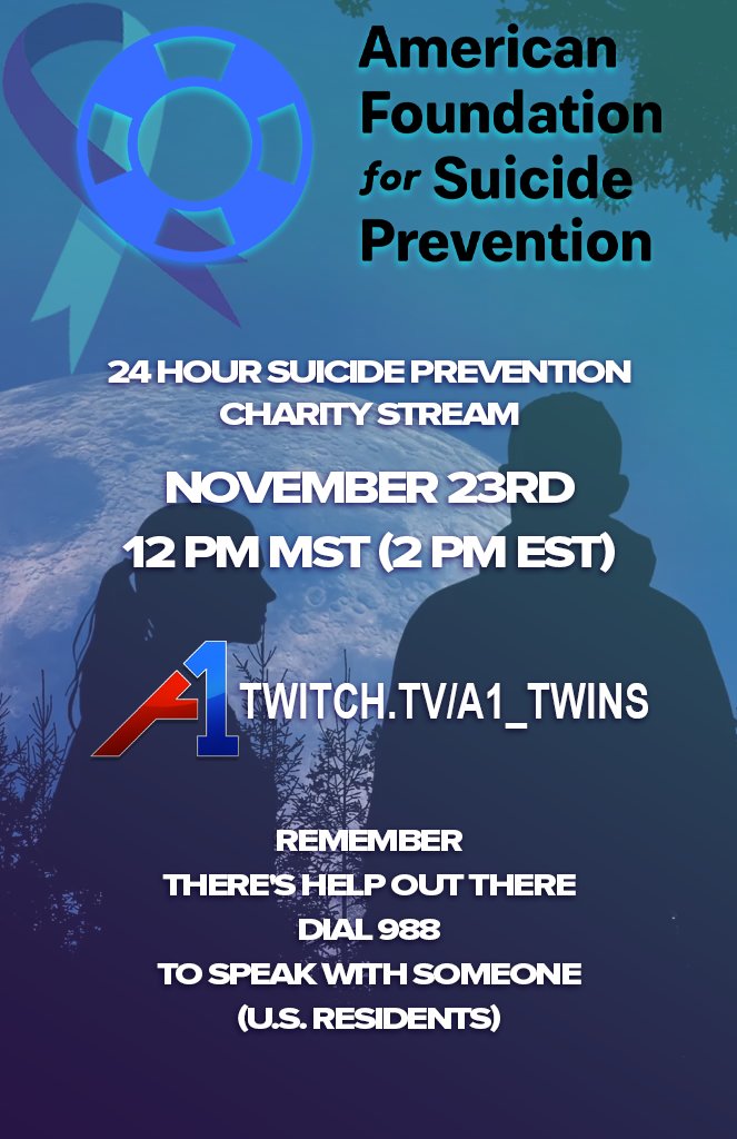 Going live in less than 10 minutes. We will be playing and watching Supervive for 24 hours while raising money for charity.