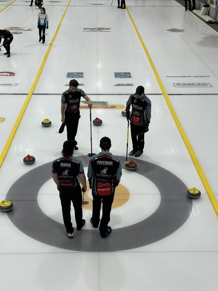 With a 7-4 win over Team Morozumi we have qualified through the “A” side with a 3-0 record at the Dekalb Superspiel! We now play in the quarterfinals tomorrow at 11:30 am with our opponents TBD.