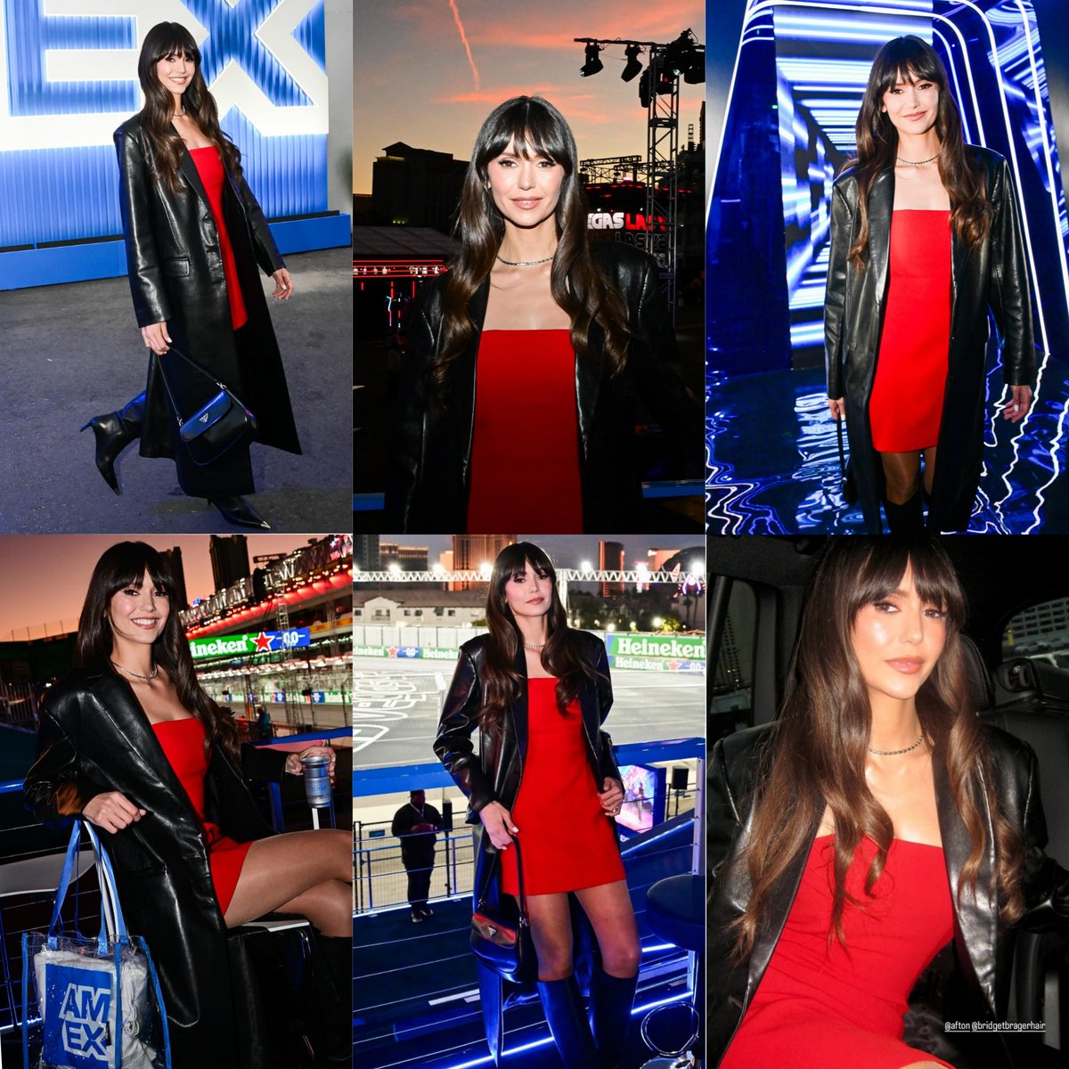 iamdobrevnews's tweet photo. "#ad had the best F1 experience! race day is better #withAmex @/AmericanExpress #AmexAmbassador" 🥰✨❤️
📸 Nina Dobrev vía Instagram https://t.co/a5QznD51bU