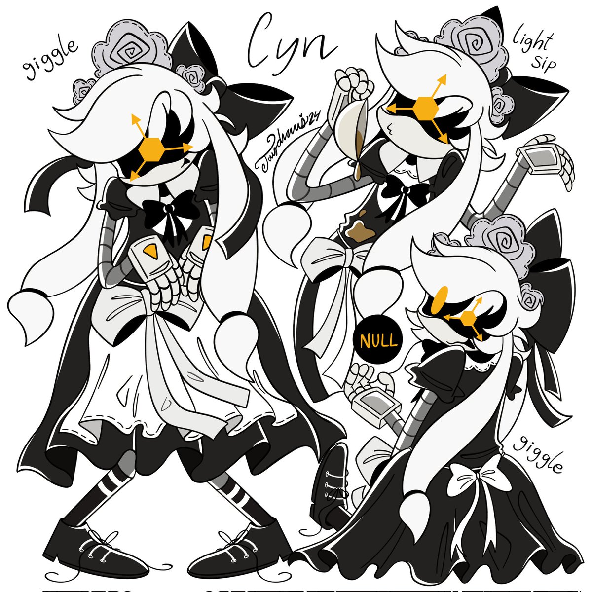jaydendr4ws_'s tweet photo. She is so silly I love her #murderdrones #murderdronesfanart #cyn #manorcyn https://t.co/YvyIIUofTE
