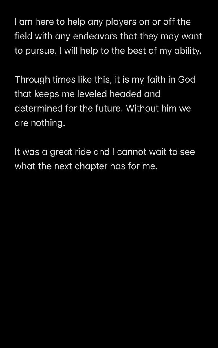 Wish it was handled differently but my time at ECSU had come to an end. God always closes 1 door to open another!