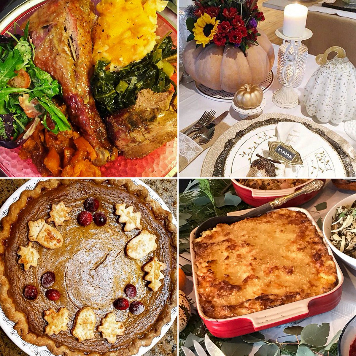 AdrienneMaloof's tweet image. Reminded of the sights and smells of previous years’ spreads! What are your favorite Thanksgiving dishes you’ll be enjoying next week? 🍂👀 #TurkeyTime #HolidayCooking #ThanksgivingFood